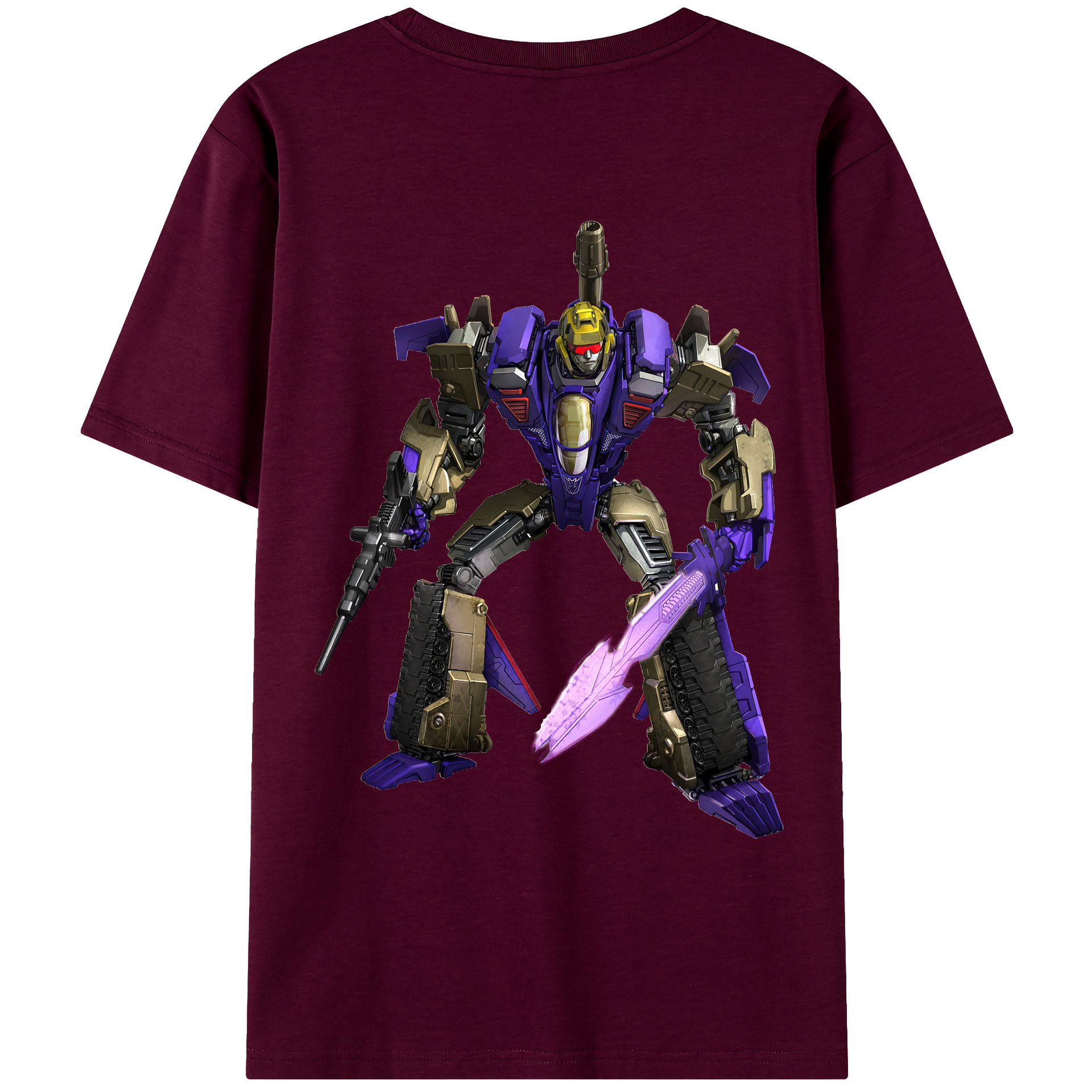 （画像用） Transformers トランスフォーマー レディース半袖Tシャツ(バックプリント)